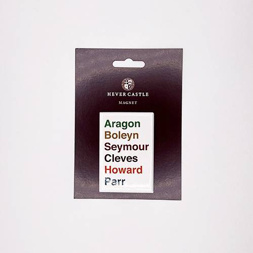 Six Wives Magnet Cleves Burgundy